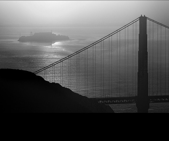 Alcatraz in the morning light